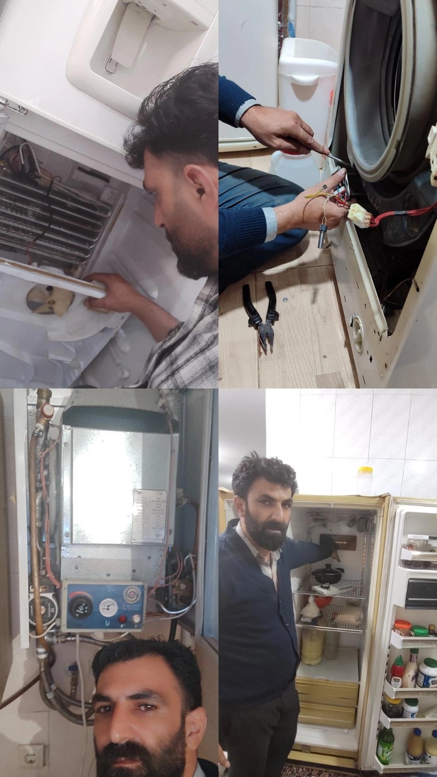 تعمیر فوری یخچال در پرند